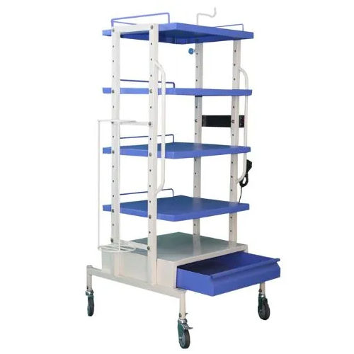 Laparoscopic / Monitor Trolley - Application: Hospitals