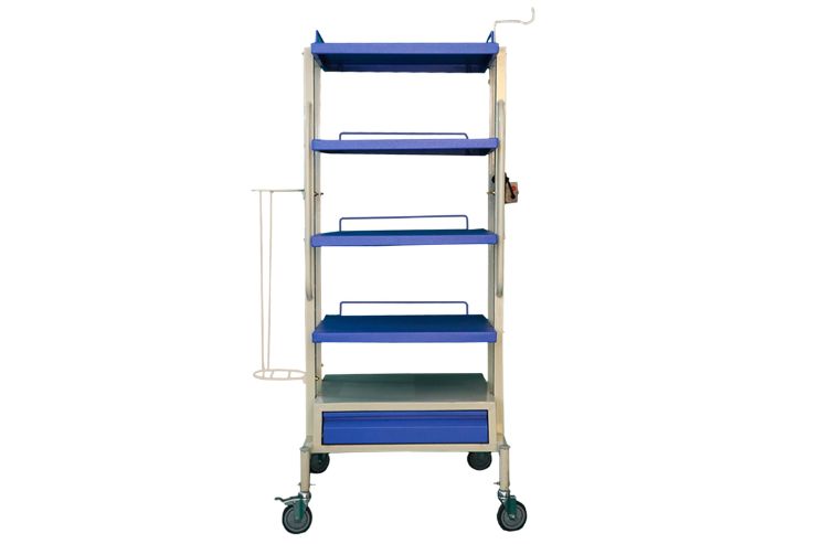 Laparoscopic / Monitor Trolley - Application: Hospitals