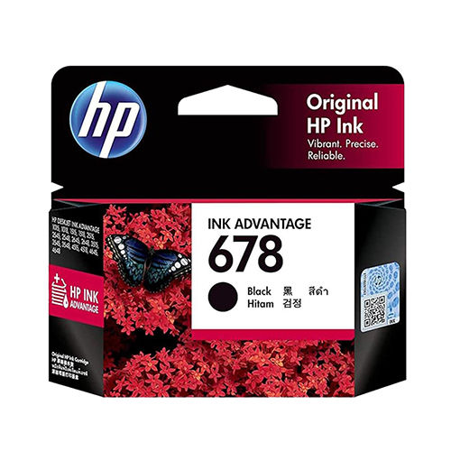 Hp 678 Black Ink Advantage Cartridge - Paper Size: A4