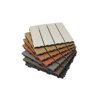 Wpc Outdoor Decking Tiles - 22mm Thick, Non-slip Matt Finish | Interlocking Design, Polished For Easy Installation, Weather Resistant