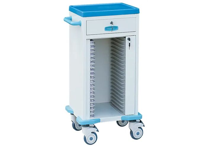 Case History Trolley (Single & Double) - Application: Hospitals