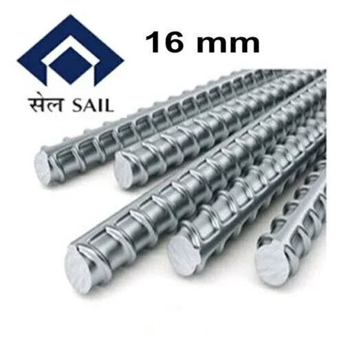 16 Mm Sail Tmt Bars - Application: Industrial