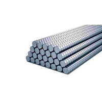 TATA TMT Bars - Mild Steel 550D Grade Silver Color Industrial Application Heavy-Duty Usage