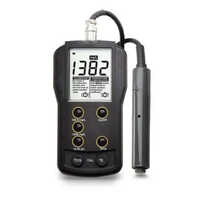 Portable Tds Meter - Plastic, 164x76x45 Mm | Black, Â±1% F.s. Accuracy, 0.1 Mg/l Resolution, Automatic Operation, Electric Power Supply