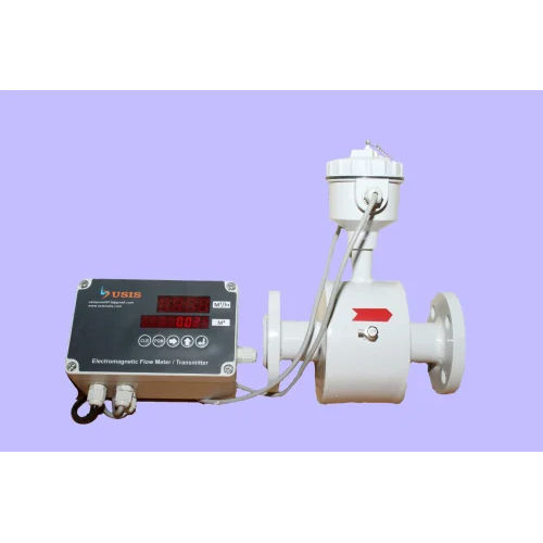 Water Flow Meter - Color: White