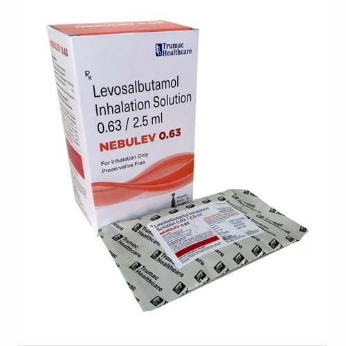 0.63 लैवोसालबुटामोल इनहलेशन सॉल्यूशन