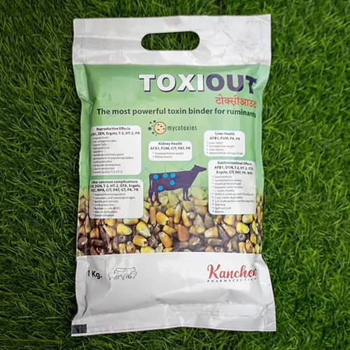 Toxiout Feed Supplement - 1kg Nutritional Formula for Cattle | Delicate Smelling, Digestive Support, Immune Boosting