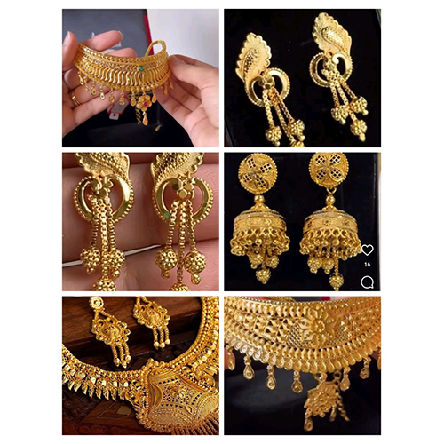 Artificial Jewellery - Color: Golden