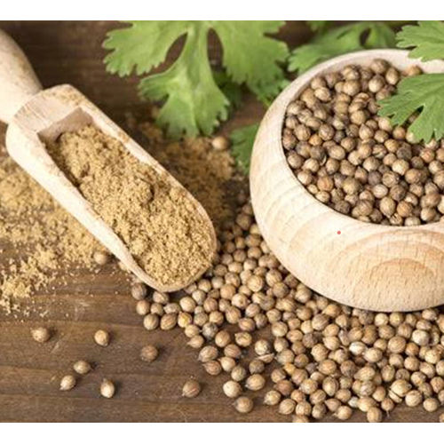 Coriander Seeds And Powder - Color: Brown