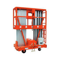 Aerial Work Platform Double Mast - Color: Orange