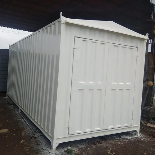 Portable Rectangular Shaped Storage Container - Color: White