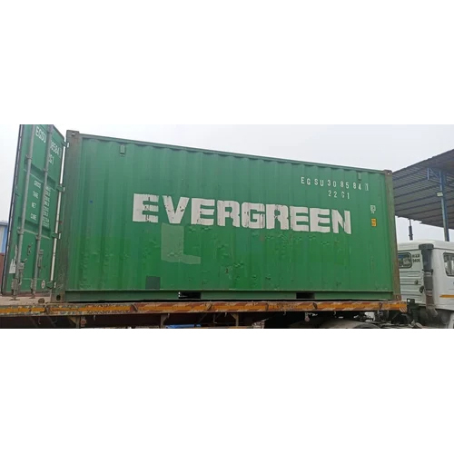 Portable Aluminium Metal Storage Container - Color: Green