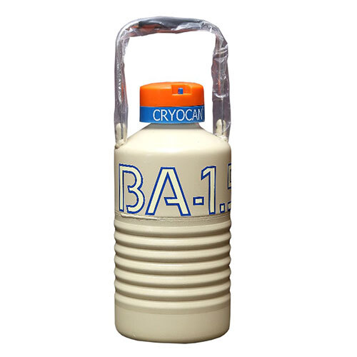 IBP Cryocan - Standard Size, White Color | Industrial Usage, Warranty Included