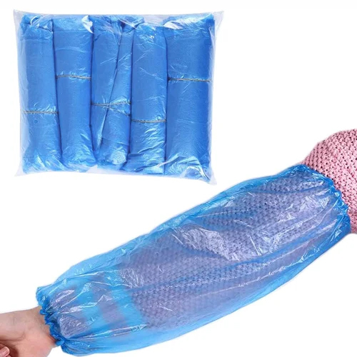 Disposable Over Sleeves - Pp Material | Industrial Usage, Blue Color, Lightweight And Durable Design For Effective Protection