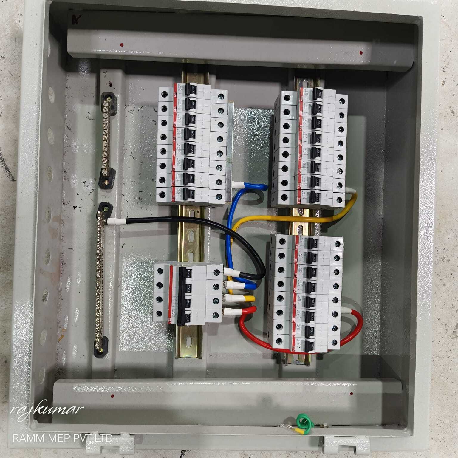 Mcb Distribution Box - Base Material: Cold Rolled Steel