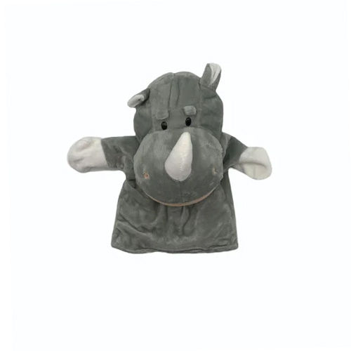 Rhinoceros Hand Puppet - Color: Grey