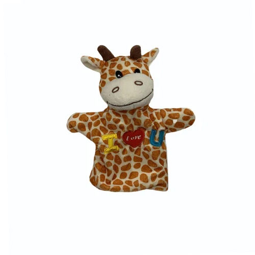 Giraffe Hand Puppet - Color: Brown (Base)