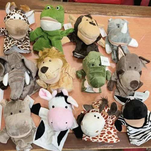 Animal Hand Puppets - Age Group: 3-4 Yrs