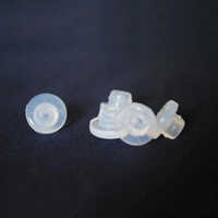 Pharmaceutical Silicone Stoppers - Color: White