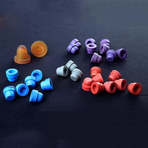 Blood Collection Tube Rubber Stoppers - Color: Multicolotr