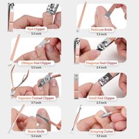 18 IN 1 MANICURE KIT - NAIL CLIPPER MANICURE SET