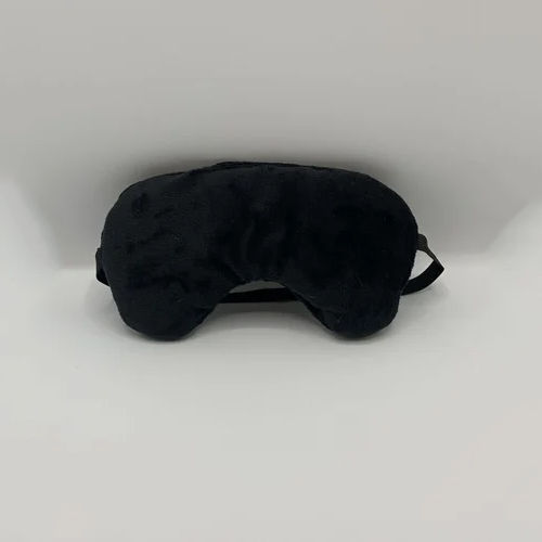 Cotton Black Sleeping Eye Mask - Age Group: Suitable For All Ages