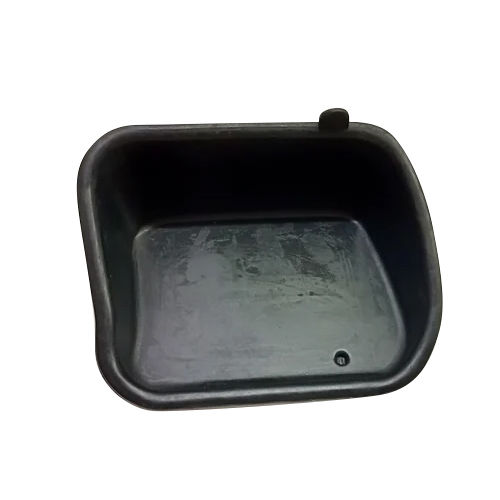 Black Rubber Molding - Height: 4 Inch (In)