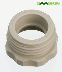 Metrohm Thread Adapter - Ptfe, 40x15x15 Mm, White | Male To Female, Metric Thread, Chemical Resistant, Reusable
