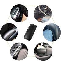 Leather Knee Cushion Pad - 18x8cm Soft Foam Support | Universal Fit For Cars, Easy Installation, Comfortable Elbow Rest, Pain Relief