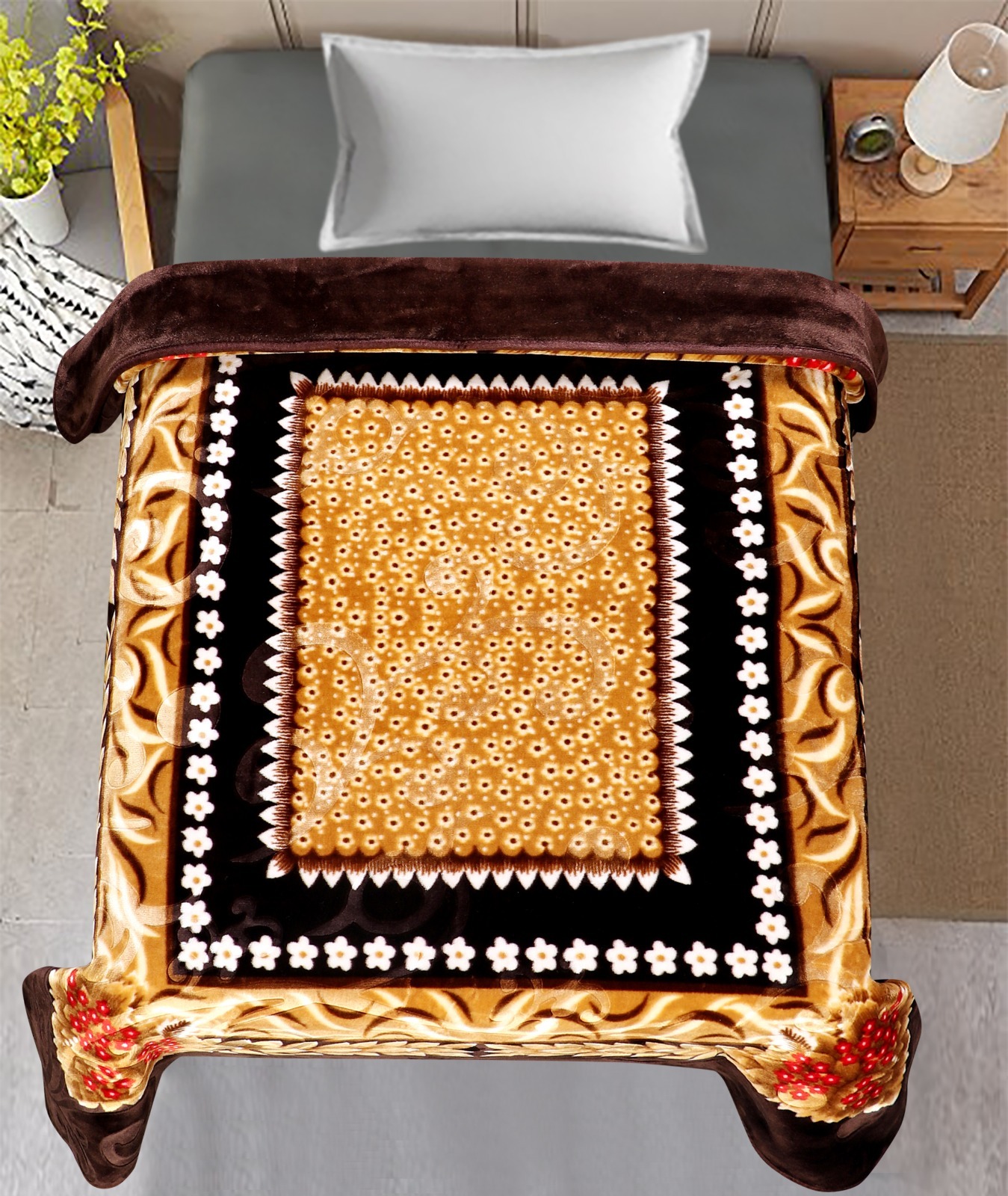 Rachel Blanket ( Mink Blanket)
