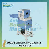 Square Bamboo Stick Making Machine - New Semi-automatic Design, 1 Year Warranty, Very Good Quality