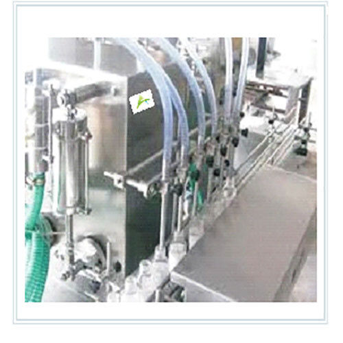 Fully Automatic Liquid Filling Machine - Color: Silver