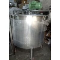 Storage-mixing Vessel - Stainless Steel, 50 Ltrs To 5,000 Ltrs Capacity, High Temperature Resistance, Electro Finish Inside, Matte Finish Outside, Automatic Control, 1 Year Warranty