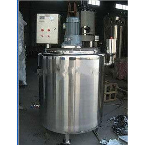 Jacketed Mixing Tank-Vessel With Stirrer - Color: Silver