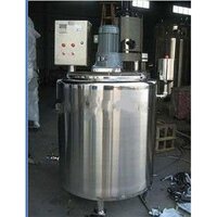 Jacketed Mixing Tank-vessel With Stirrer - Capacity: Ltr Pcs/hr