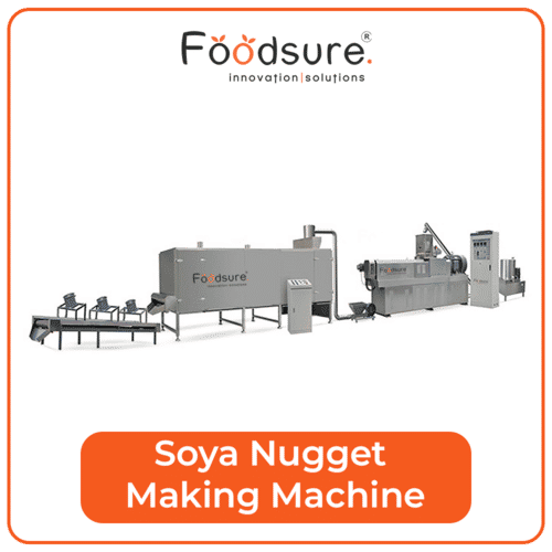 Industrial soya nuggets making machine