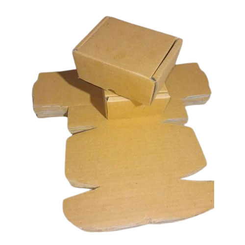 3 Ply Brown Corrugated Box - Material: Paper