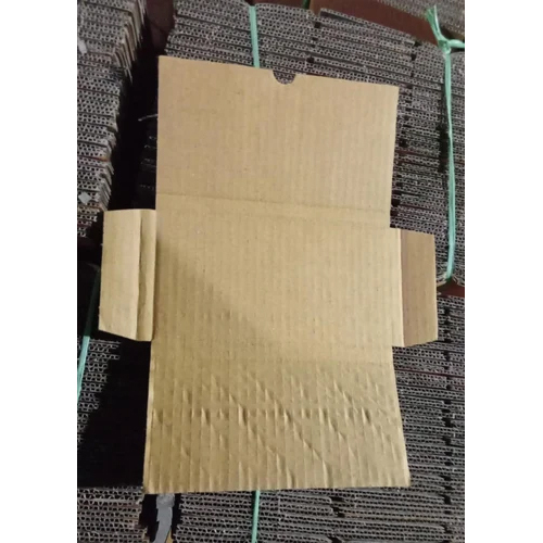 Corrugated File Box - Eco-Friendly Corrugated Board Paper, Customized Size, Brown Color | Durable Document Storage Solution for Offices