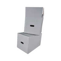 Bhindi Corrugated Packaging Boxes - High-quality Paper, 13x13x21 Inches, Classic White, 35kg Volume Capacity | Customizable Size Options, Durable Protection