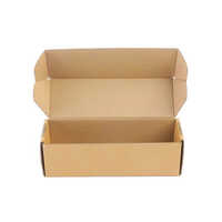 Die Cut Corrugated Packaging Boxes - Corrugated Board Paper, Customizable Size For 5-10 Kg Volume | All Types Of Printing Available