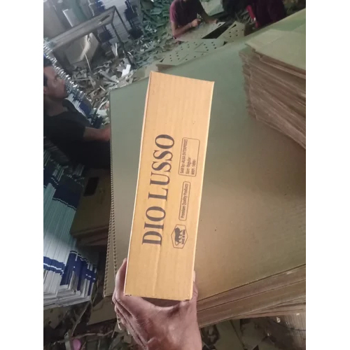 3 Ply Corrugated Box - Durable Corrugated Board Paper, 2 Kg Volume Capacity, Natural Brown Color, Fully Customizable Size and Printing Options
