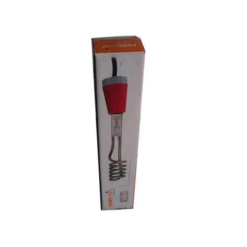 Water Heater Rod Duplex Packaging Boxes - Duplex Paper, 18x4x4 Inches | Rectangular Shape, Eco-friendly, Matt Lamination Finish