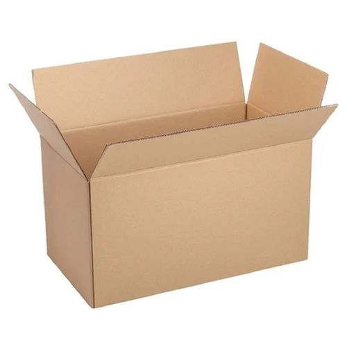 Brown Carton Box - Shape: Rectangular