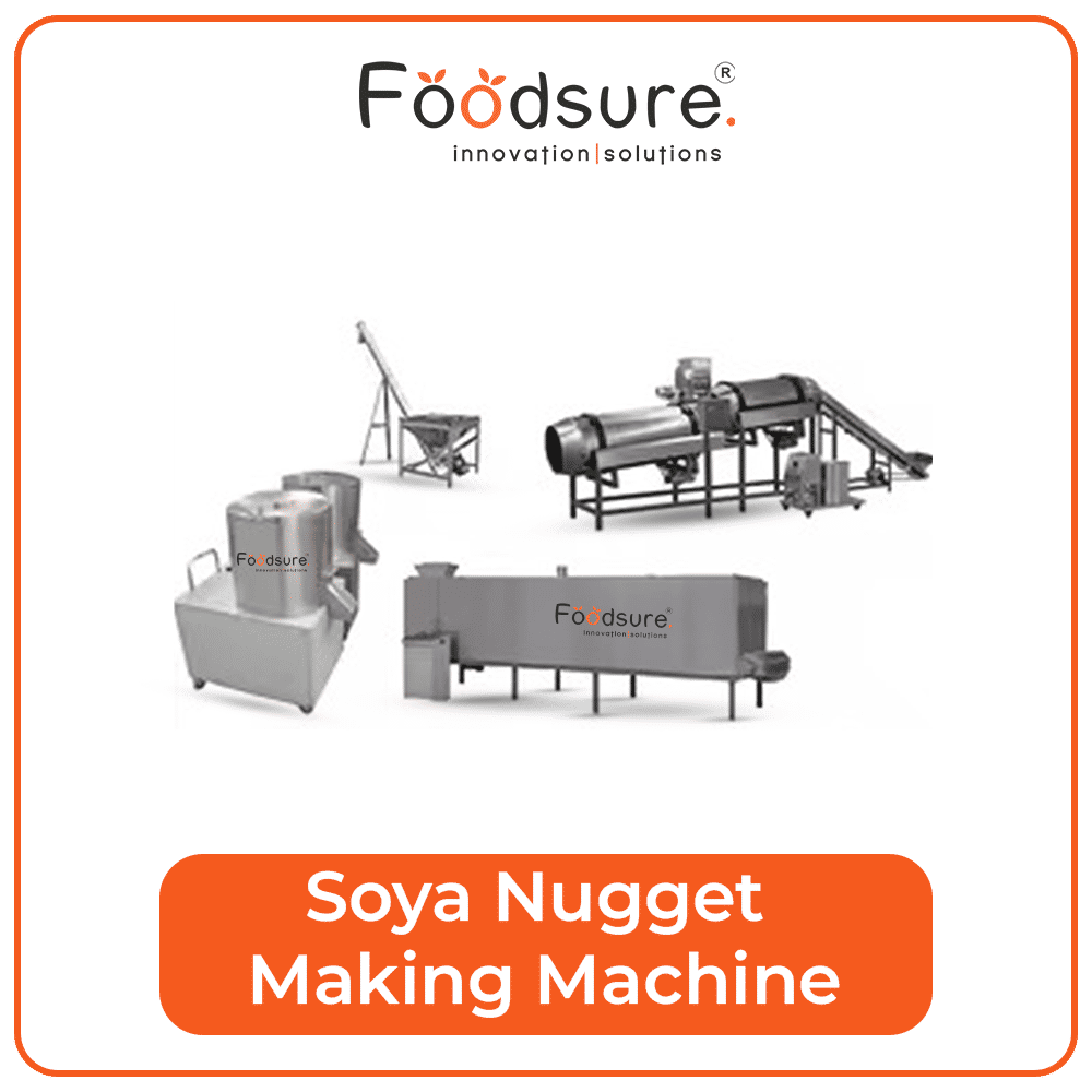 Soya nuggets production capacity