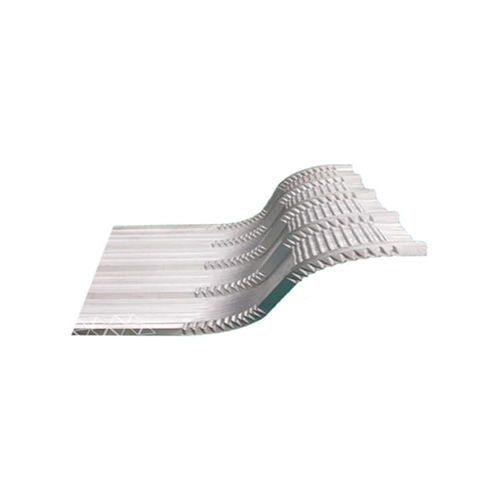 Curved Roofing Sheet - Color: Silver