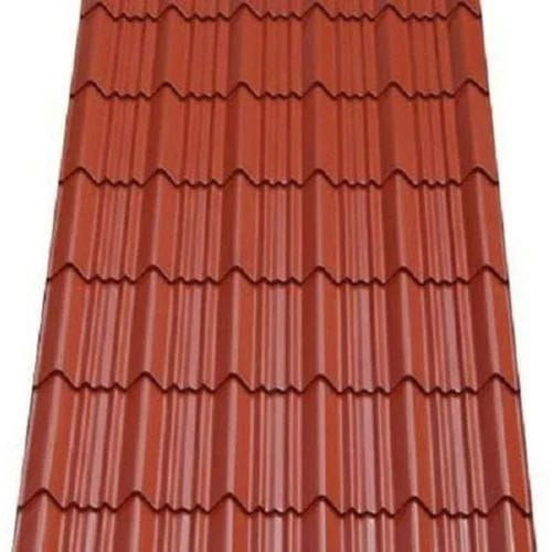 Roofing Profile Tiles - Color: Red