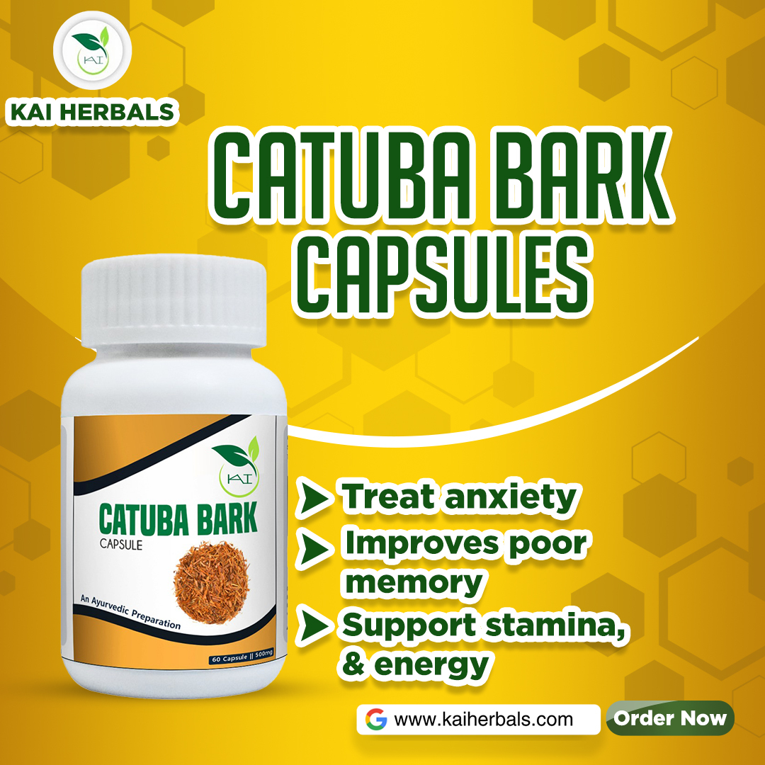 Catuba Bark Capsules - Medical Grade, Rich In Antioxidants And Nutrients | Supports Immune Health, Reduces Inflammation, Enhances Mental Clarity And Focus
