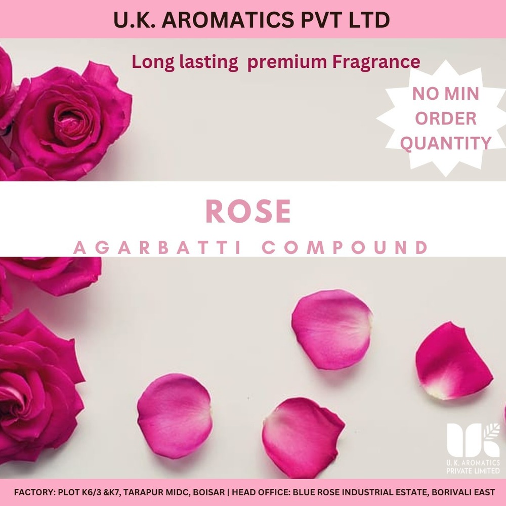 Rose Delight Fragrance For Agarbatti - Suitable For: Daily Use