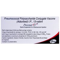 Prevenar 13 pneumococcal vaccine