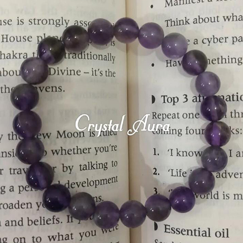 Energized Amethyst Bracelet - Color: Purple